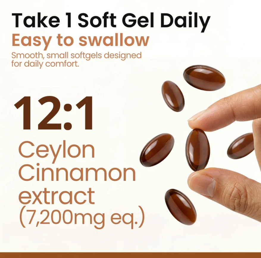 Ceylon Cinnamon 7200mg Equivalent MCT Oil