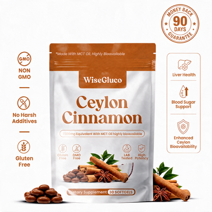 Ceylon Cinnamon 7200mg Equivalent MCT Oil